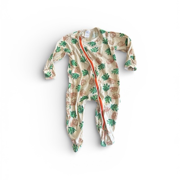 Kids Tales Other - Kids Tales Pineapple Print Kids One Piece Footie 90 cm